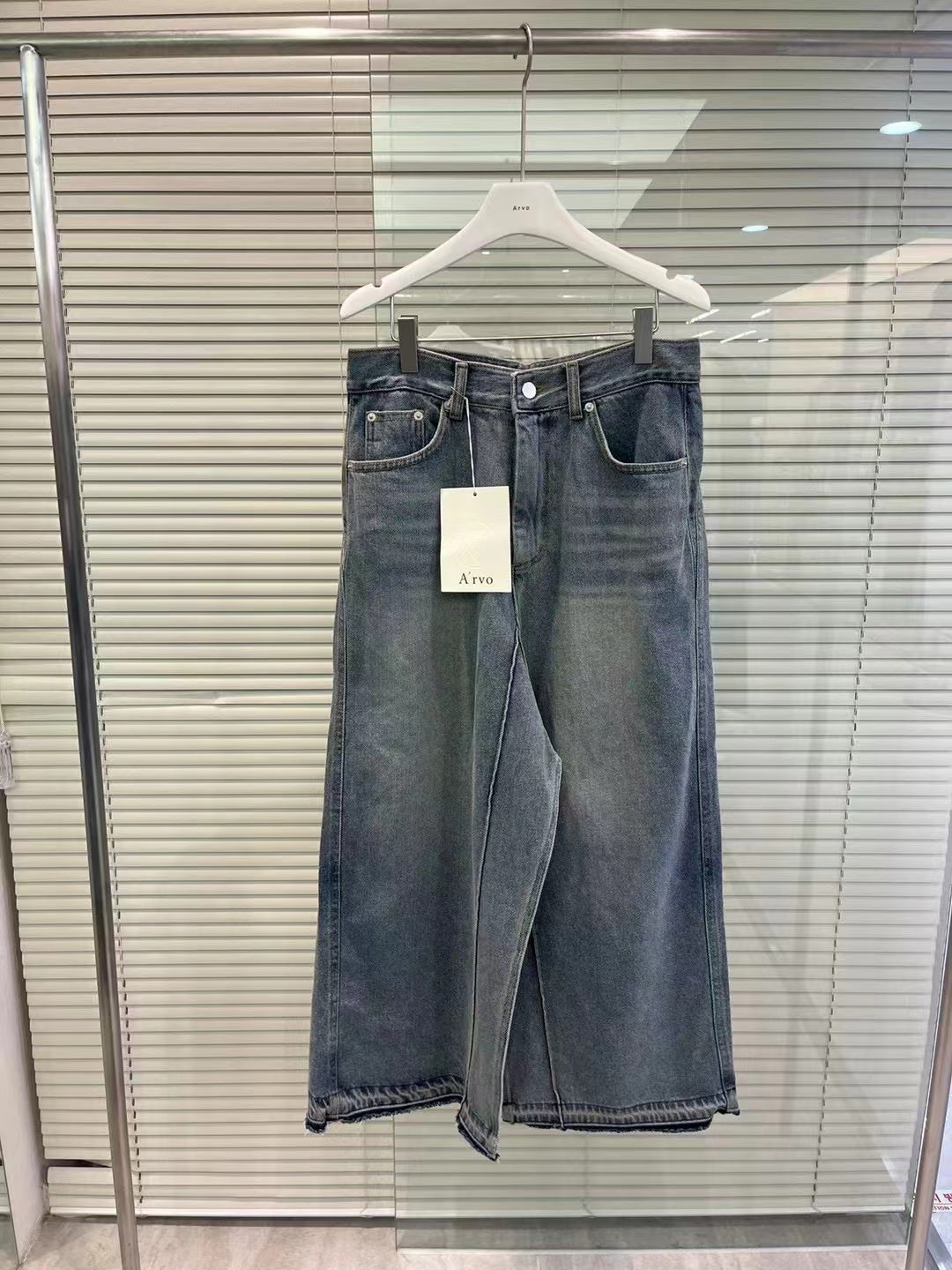 maxi denim skirt(S) (現貨)