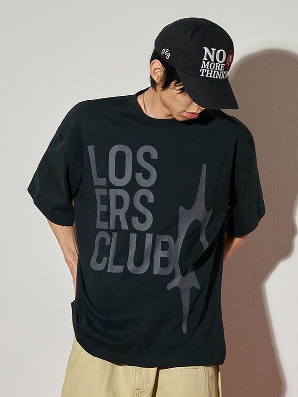 (韓國代購) LOSERSCLUB LSC LOGO TEE (WHITE/BLACK/SKY BLUE)