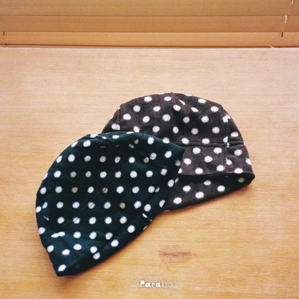 \ 驚喜價 / dots beanie (brown/black) 現貨