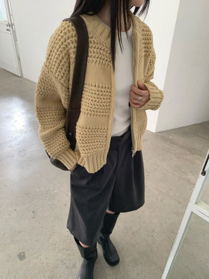 knit jacket (PRE-ORDER)