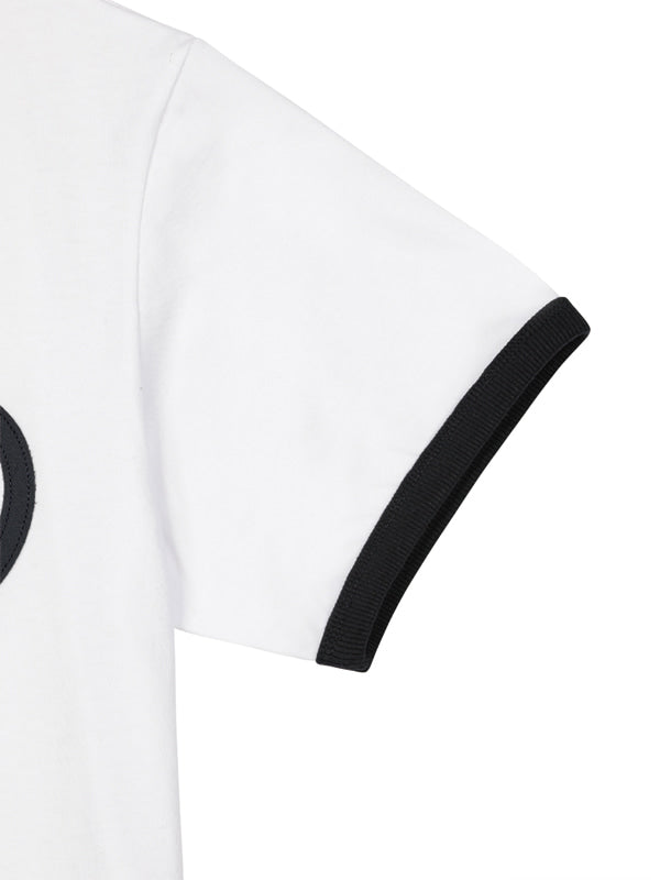(韓國代購) LOSERSCLUB LSC STAR APPLIQUE CROP RINGER TEE (WHITE/BLACK/GRAY)