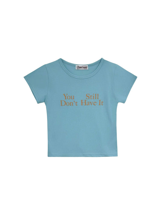 (PRE-ORDER) Don't Have It tee (blue/brown/white)
